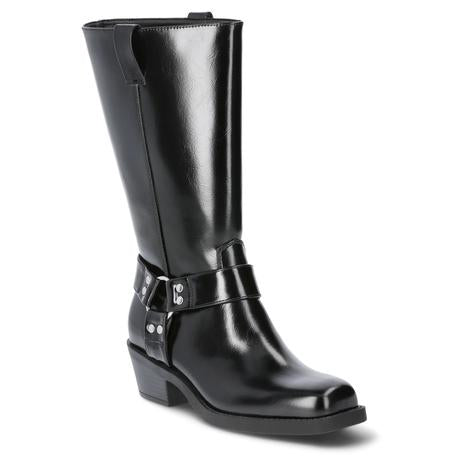 Time and Tru Women's Moto Hardware Boots