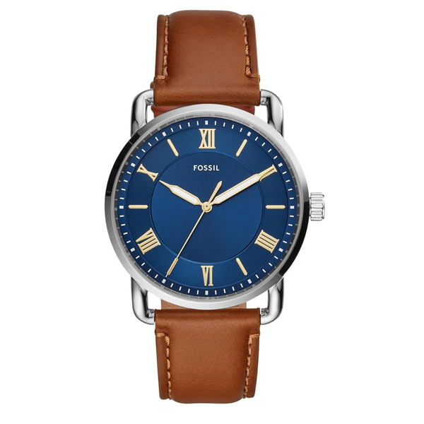 Fossil Men's Watch With Leather Band