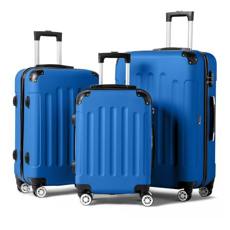 3 Piece Luggage Set with TSA Locks (10 Colors)