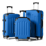 3 Piece Luggage Set with TSA Locks (10 Colors)