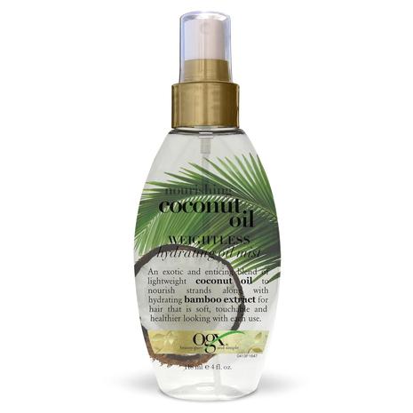 OGX Nourishing Coconut Oil Weightless Hydrating Oil Hair Mist w/ Bamboo Extract