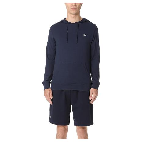 Lacoste Men's Long Sleeve Cotton Hooded T-Shirt