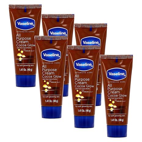 6-Pack Vaseline Pure Cocoa Butter Glow Cream