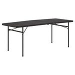 6 Foot Bi-Fold Plastic Folding Table