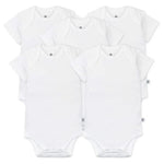 5-Pack Short Sleeve One-Piece Cotton Bodysuits (0-24 Months)