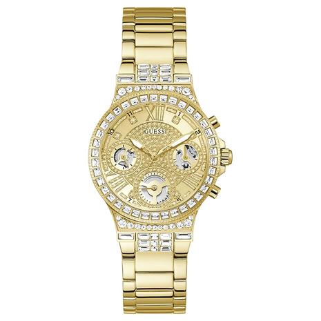 Guess Crystal Accented Bracelet Watch