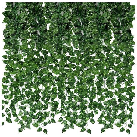 24 Artificial Ivy Green Wall Decor Backdrops