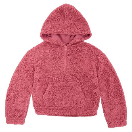 Girl's High Pile Fleece Hoodie