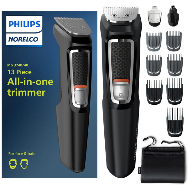 13 Piece Philips Norelco Multi Groomer