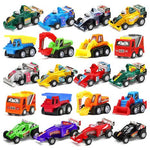 20 Pull Back Toy Cars