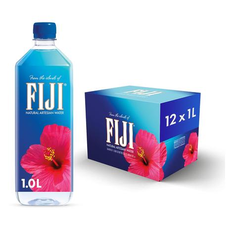 12 Bottles Of FIJI Natural Artesian Bottled Water