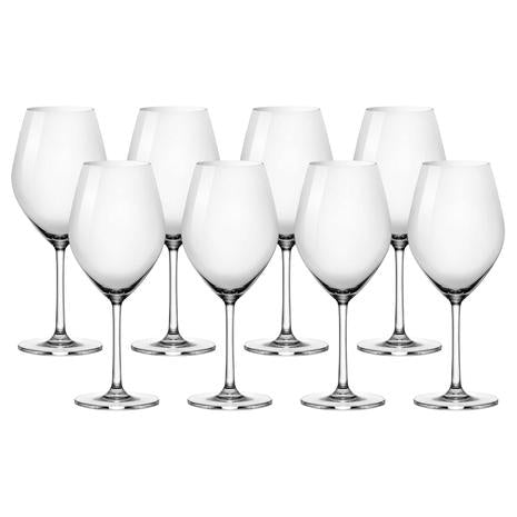 Set of 8 Anchor Hocking Wine Glasses