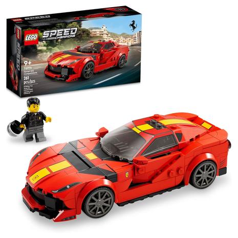 261 Piece Lego Speed Champions Ferrari Building Set