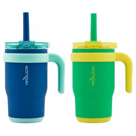 2 Coldee Tumbler w/ Lid & Straw