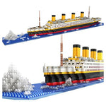 1,860 Piece Titanic Micro Mini Building Blocks Set