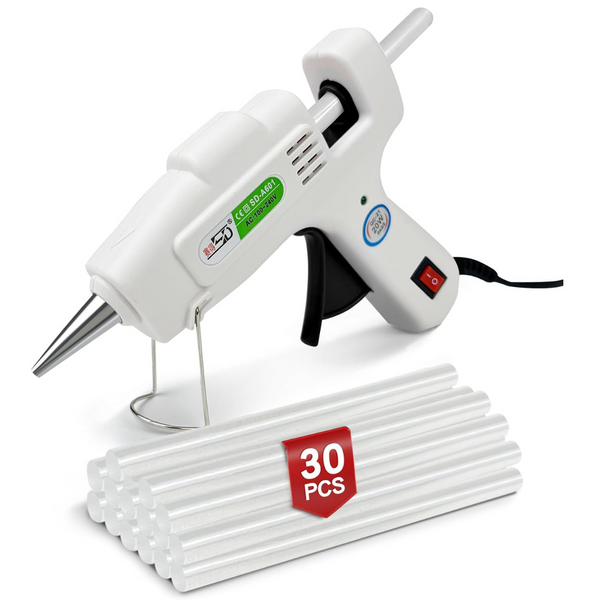 Mini Glue Gun With 30 Hot Glue Sticks