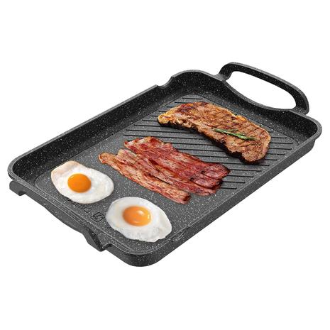 Nonstick Double Burner Griddle/Grill Pan