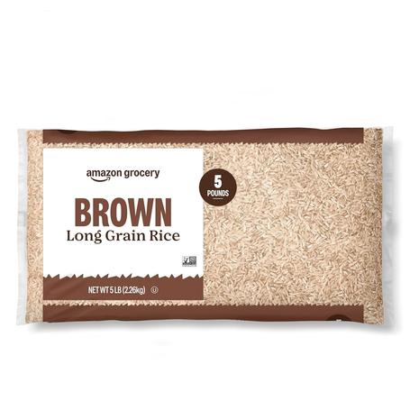 5lbs Brown Long Grain Rice