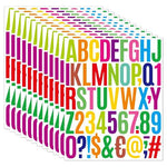 1,040 Vinyl ABC Number Letter Stickers