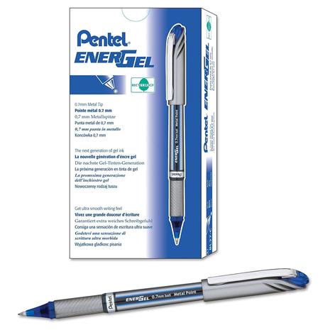 12-Count Pentel EnerGel NV Gel Ink Pen