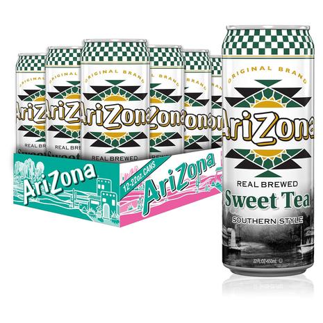 12 Big Cans Arizona Sweet Tea