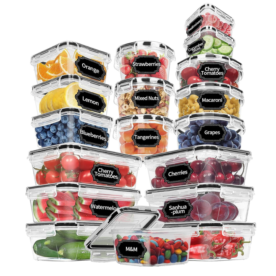 36 Airtight Food Storage Containers