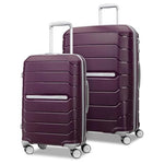 2-Piece Samsonite Freeform Hardside Expandable Luggage With Double Spinner Wheels