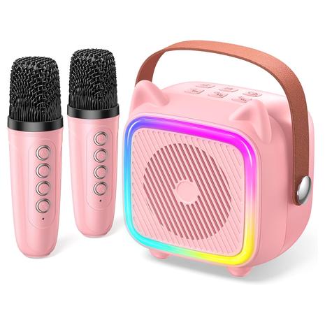 Mini Karaoke Machine w/ 2 Microphones