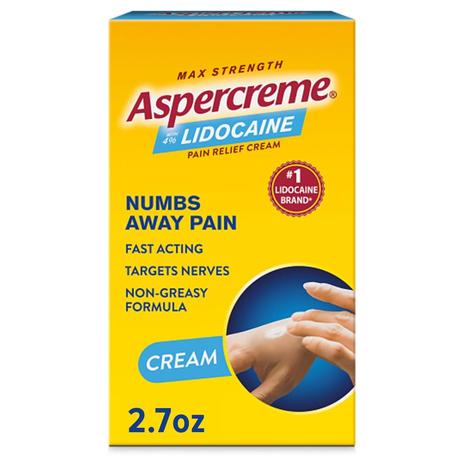 Aspercreme Lidocaine Pain Relief Cream w/ Moisturizing Aloe (2.7oz)