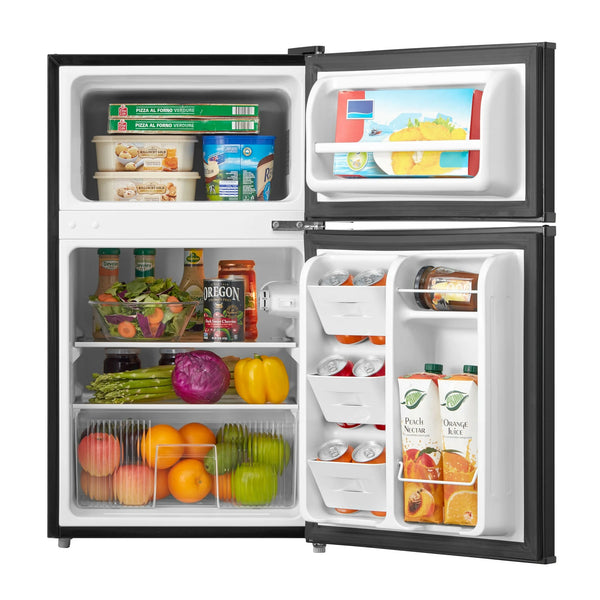 3.2-Cu Ft Arctic King 2-Door Compact Refrigerator w/ Freezer