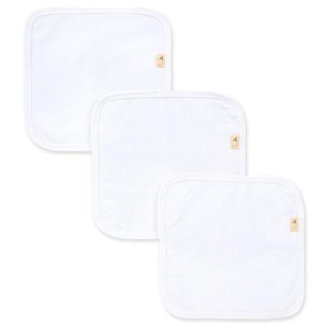 3-Pack Burt's Bees Baby 100% Organic Cotton Washcloths (3 Colors)