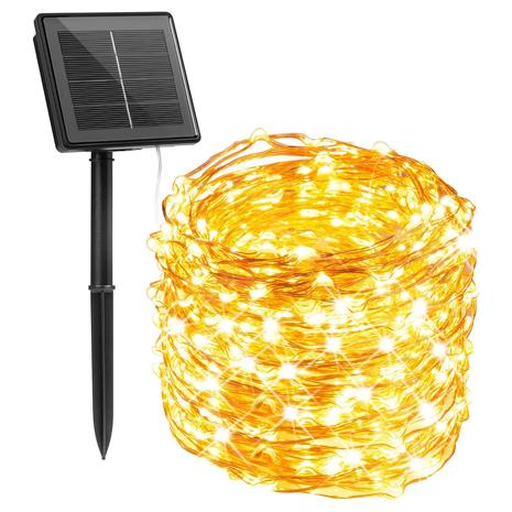 33FT LED Outdoor Solar Fairy Lights