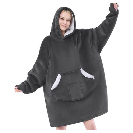 Oversized Wearable Hoodie Blanket