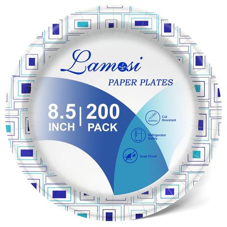 140 Or 200 Disposable Paper Plates