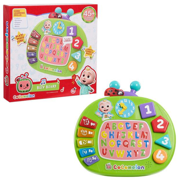 CoComelon Preschool Learning & Education Melon Busy Board