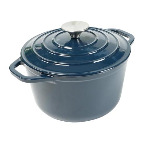 3 Quart Enameled Cast Iron Dutch Oven With Lid