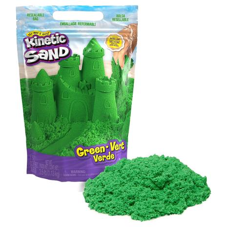 Kinetic Sand 2.5lbs Green Moldable Sensory Toy