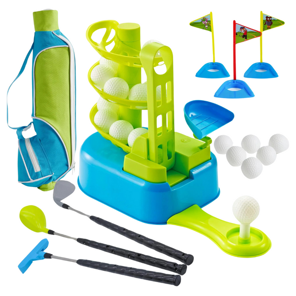 Kids Toy Golf Set With Ball Dispenser