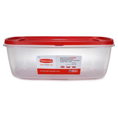 Rubbermaid 2.5 Gallon Food Storage Container