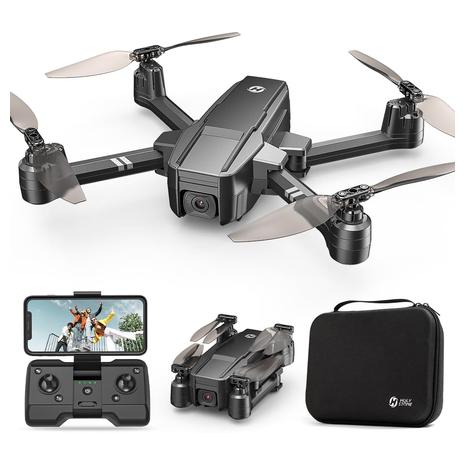 1080P UHD Beginners Foldable FPV Drone (1-Key Start, Auto hover, & Headless Mode)