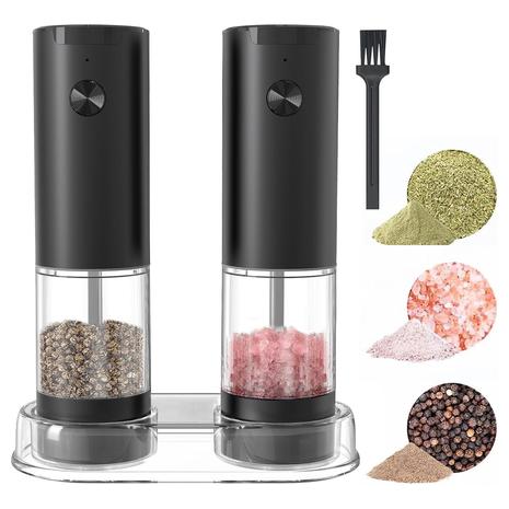 Electric Salt & Pepper Grinder Set