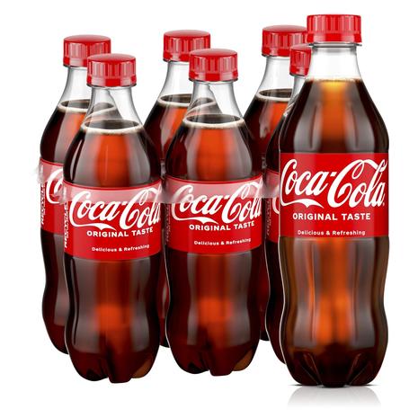 6 Bottles of Coca-Cola