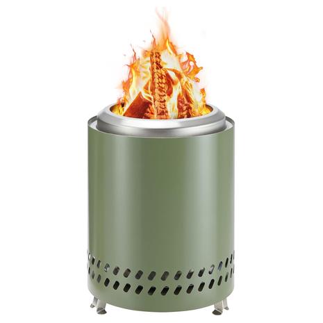 7" Solo Portable Wood Burning & Pellet Camping Stove