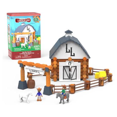 Lincoln Logs Big Sky Ranch Building Set