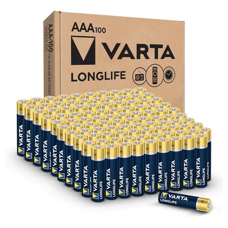 100 AA or AAA Batteries