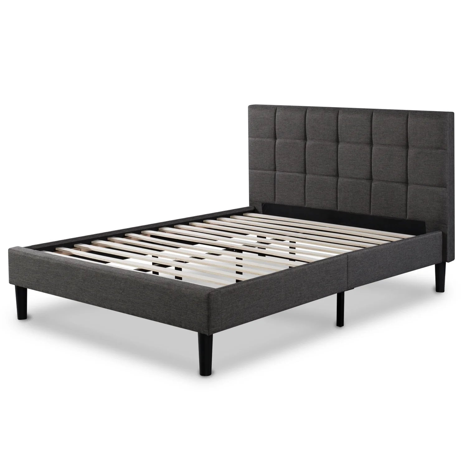 Zinus Lottie Upholstered Standard Bed Frame