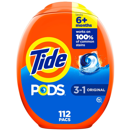 224-Ct Tide Pods Laundry Detergent