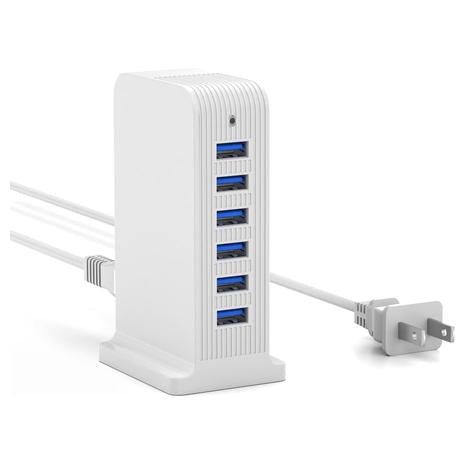 6 Port USB Charging Station