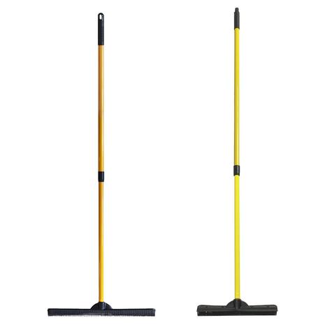 Rubber Broom & Carpet Rake Set