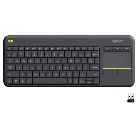 Logitech K400 Plus Wireless Keyboard With Built-In Touchpad